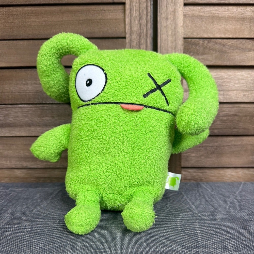 Hasbro Plush Toy Unisex OS UglyDolls E4551 Ox Green Weighted Textured
